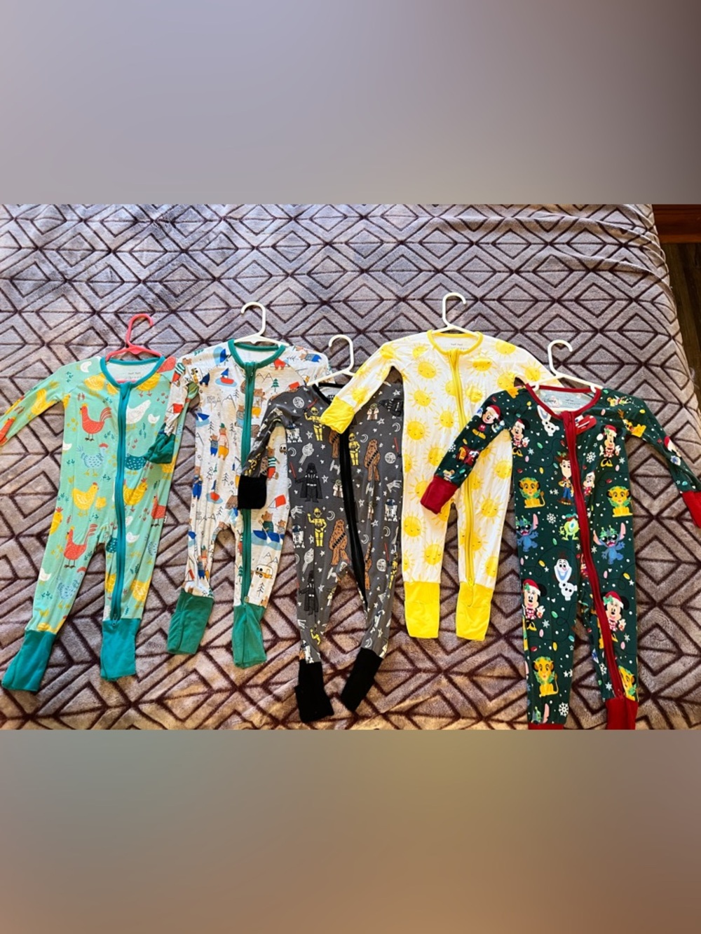 Little Sleepies Lot 3-6m & 6-12m